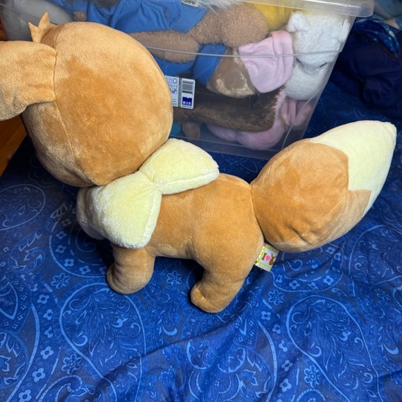 Pokemon Eevee Plush Stuffed Animal Banpresto "I Love Eevee" Limited Edition - Picture 6 of 9